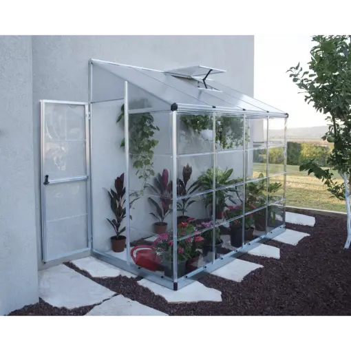 lean to 8x4 greenhouse 3